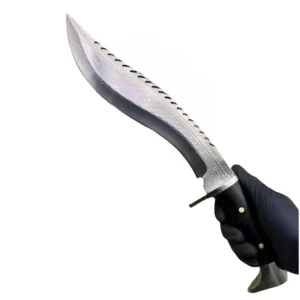 Dragon Scale kukri Knife, A8 Alloy Steel One-Piece kukri Knife outdoor knife product image