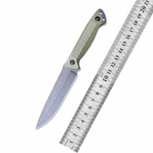 Grey Handle Outdoor Fixed Blade Knife outdoor knife product image