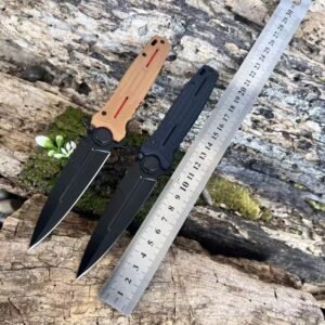 Black Outdoor Fixed Blade Knife Set outdoor knife product image