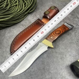 Brown Sheath Outdoor Hiking Fixed Blade Knife outdoor knife product image
