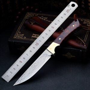 Long Outdoor Fixed Blade Knife with Sheath outdoor knife product image