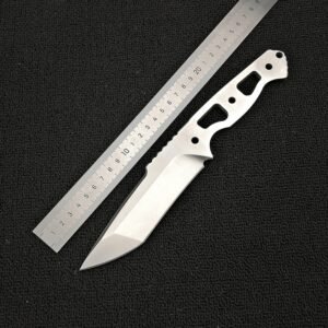 White Handle Outdoor Fixed Blade Knife outdoor knife product image