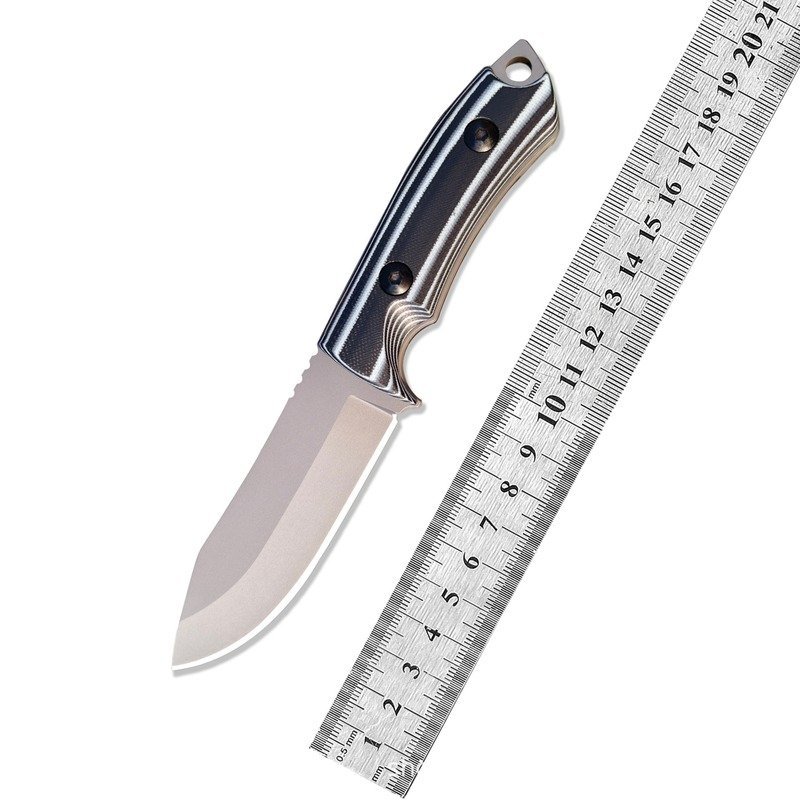 manual-clean-800-97.jpg Silver Outdoor Fixed Blade Knife outdoor knife product image