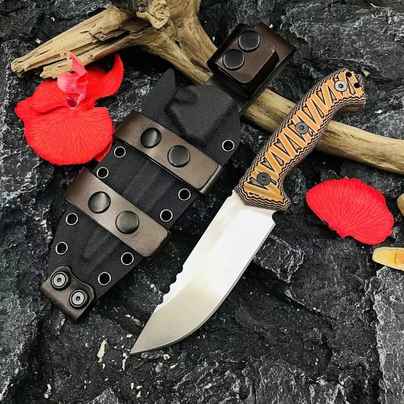 Outdoor forged survival knife high hardness camping sharp portable knife outdoor knife product image