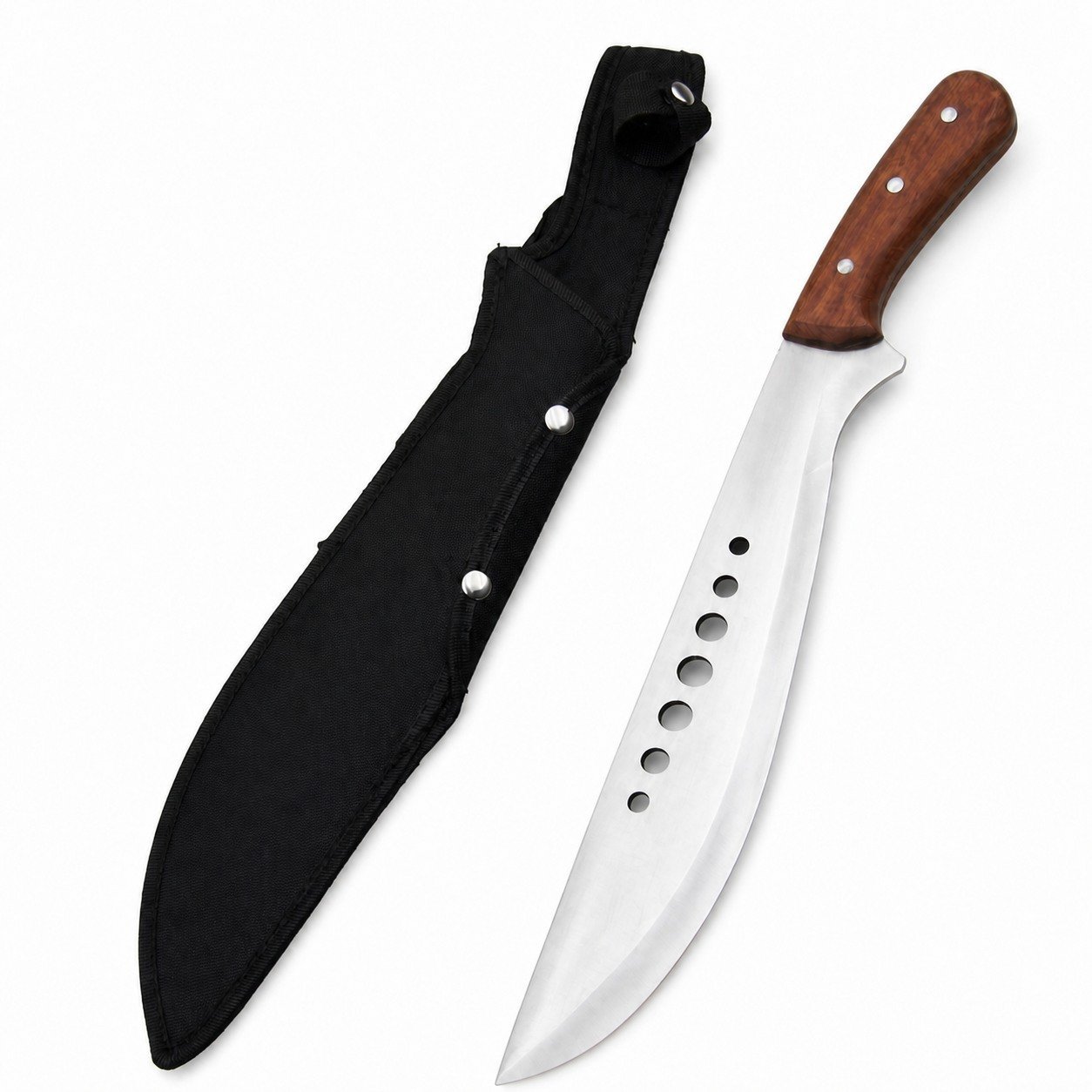 47534-main-white-clean.jpg The British Army's Seven-eyed Lackey Kukri Knife