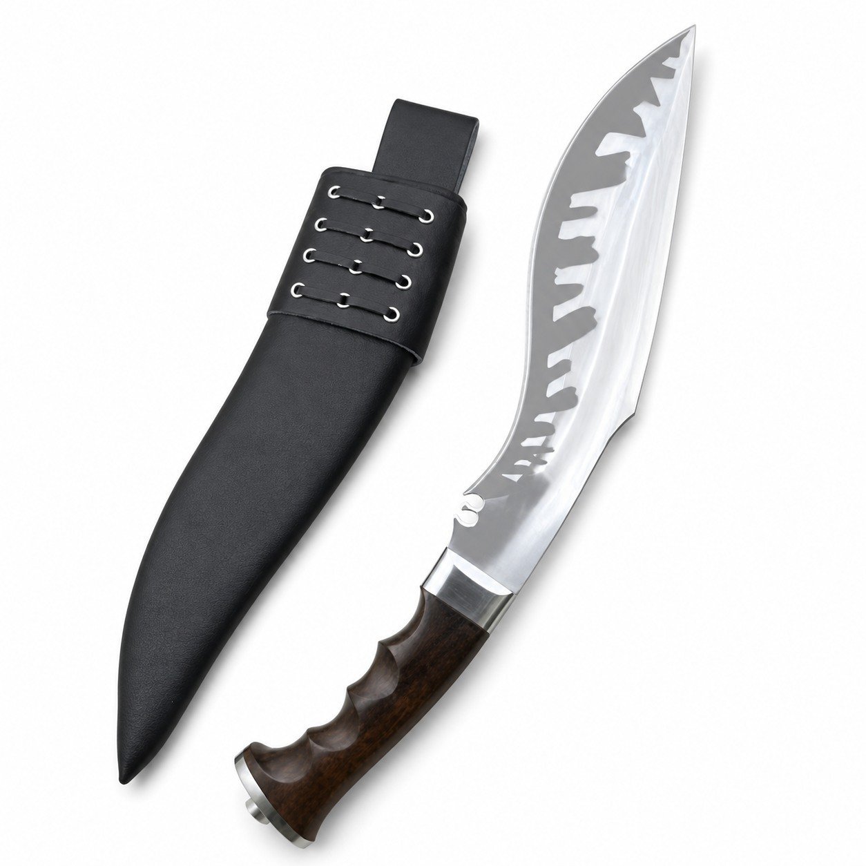 47950-main-white-clean.jpg Windbreaker Nepalese Handmade Dog Leg Kukri Knife