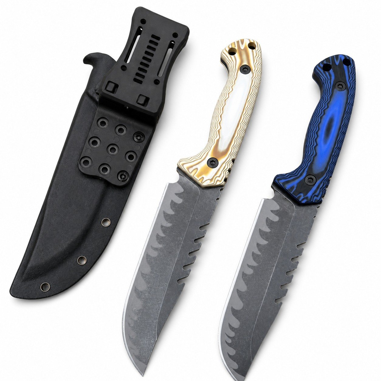 48100-main-white-clean.jpg Bass's Interceptor Fixed Blade Knife