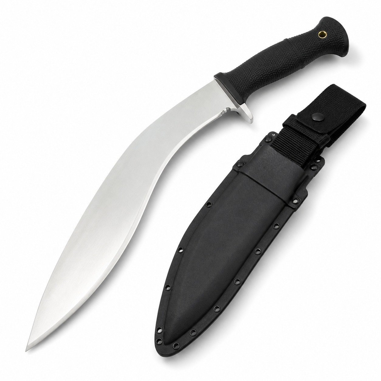 48727-main-white-clean.jpg Cold Steel Kukeri Dog Leg K-Sheath Thickened Version Kukri Knife