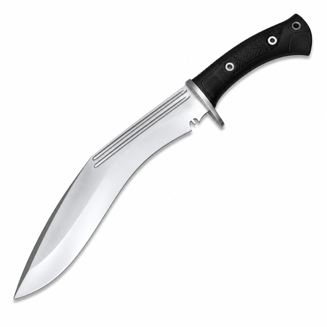 49046-main-white-clean.jpg Honshu Combat Dogleg With Integrated Keel Kukri Knife