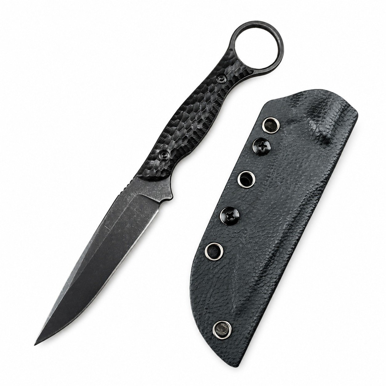 49833-main-white-clean.jpg The American TOOR Tactics Have No Logo Fixed Blade Knife