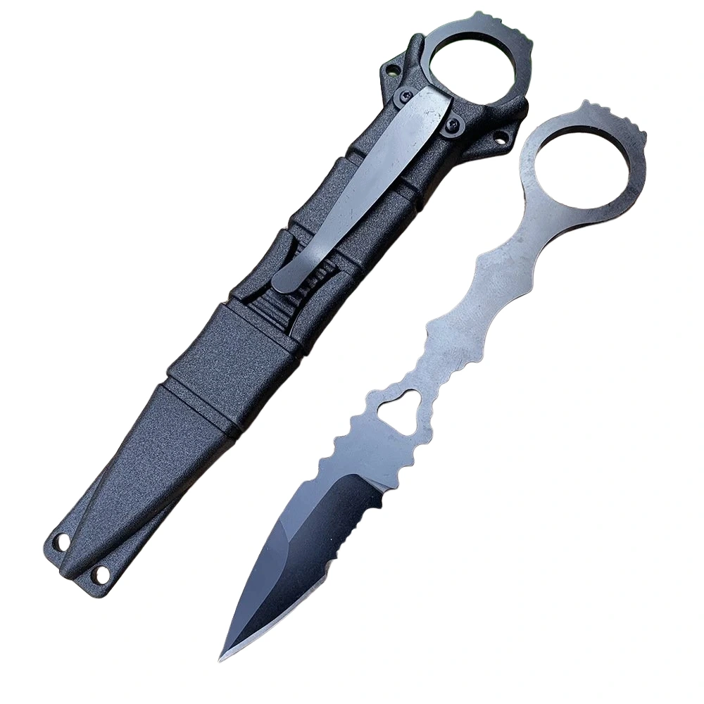 imgi_9_O1CN01dlx9T71nA29K2YlDQ_2215035855048-0-cib.webp Fixed Blade Ring Handle Knife with Sheath
